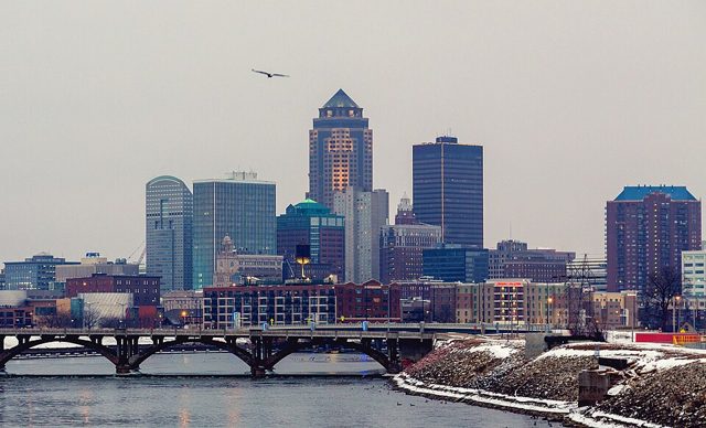 Des Moines, Iowa skyline