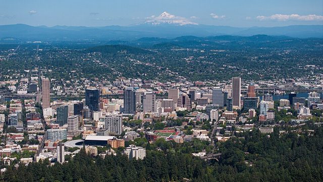 Portland, Oregon skyline